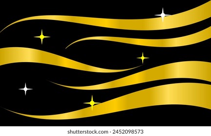 wave, background, design, luxury, abstract, golden, gold,