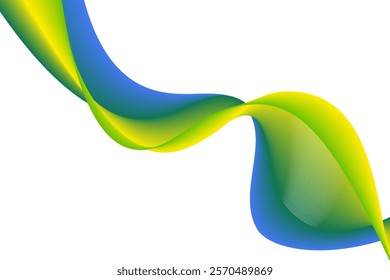 wave background design on blue background blue and yellow abstract wave background