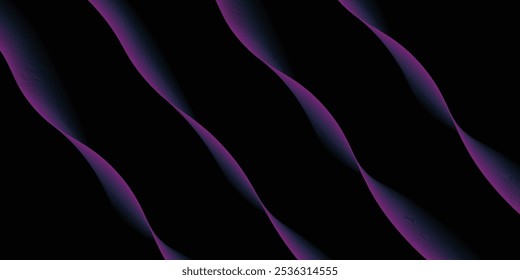 Wave background with elegant purple wave effect simple. Premium design for wallpaper, banner, poster.