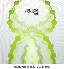 Wave background. EPS10 vector