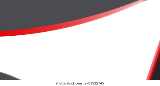 Fondo de la onda con el color rojo gris Ilustración vectorial desion.