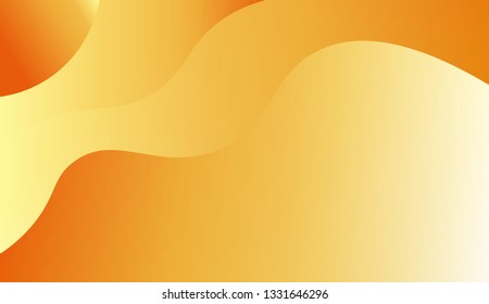 Wave background for holiday. Vector illustration with geometric shapes layers. Gradient.
