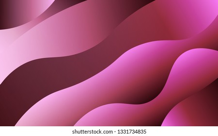 Wave background for holiday. Vector illustration with geometric shapes layers. Green color.