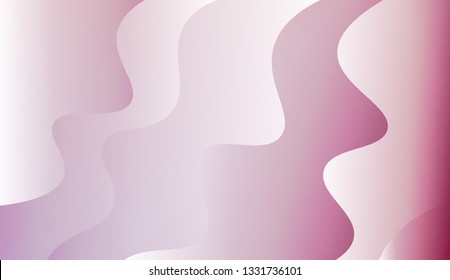 Wave background for holiday. Vector illustration with geometric shapes layers. Green color.