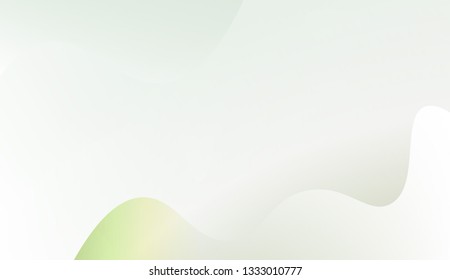 Wave background for holiday. Vector illustration with geometric shapes layers. Green color.