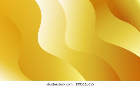 Wave background for holiday. Vector illustration with geometric shapes layers. Gradient.