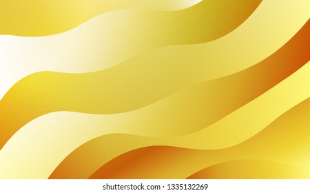 Wave background for holiday. Vector illustration with geometric shapes layers. Gradient.