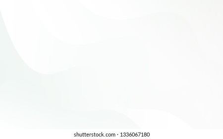 Wave background for holiday. Vector illustration with geometric shapes layers. Green color.