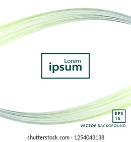 Wave background. Minimal background