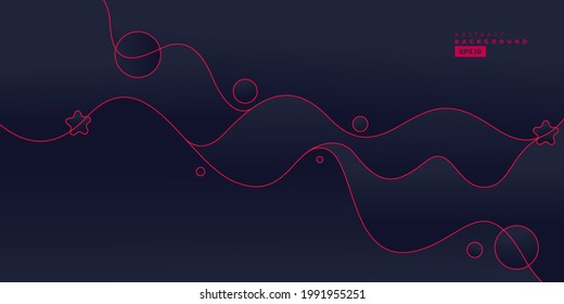 Wave background with modern colors. Abstract elements and dynamic shapes.
Vector illustration for banners, flyers and website.