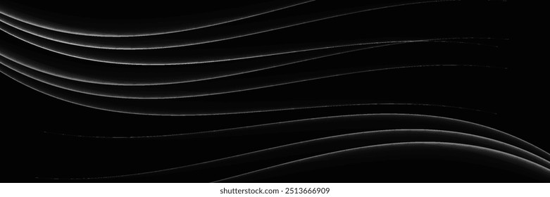 Wave background with modern and elegant neon effect. Premium design for wallpaper, banner, poster. vector