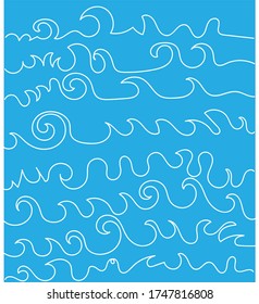 a wave background with swirl effects 