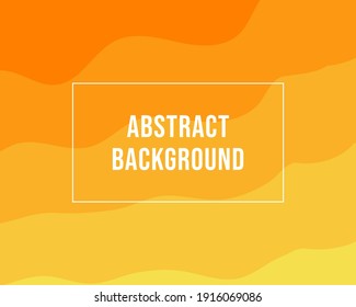Wave background tone yellow and orange