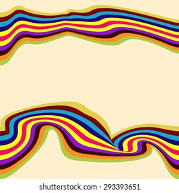 wave background. Vector illustration.