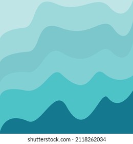 wave background vector illustration design 