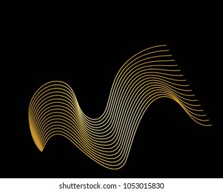 wave background for your business template