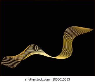 wave background for your business template