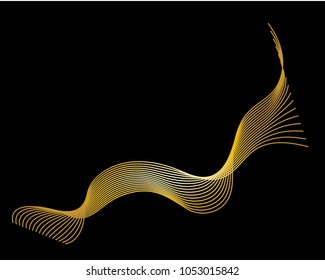 wave background for your business template