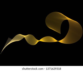 wave background for your business template - Vector