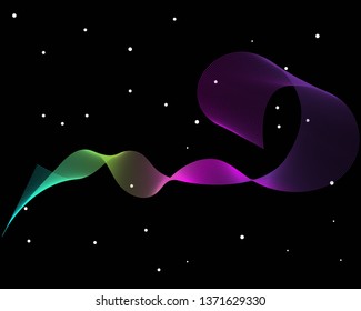 wave background for your business template - Vector
