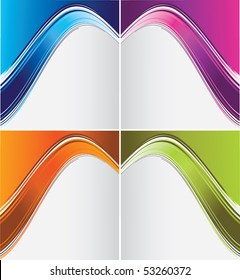 Wave backgrounds