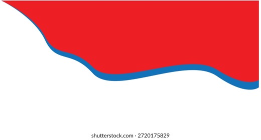 Diseño de Vector de Anuncio de onda aislado sobre fondo blanco para encabezados de Sitio web, publicidad, promoción comercial, carteles, volantes, cubiertas de redes sociales, presentaciones y uso moderno del Diseño gráfico