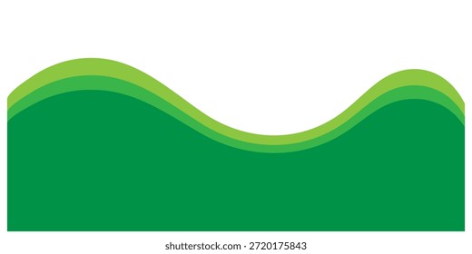 Diseño de Vector de Anuncio de onda aislado sobre fondo blanco para encabezados de Sitio web, publicidad, promoción comercial, carteles, volantes, cubiertas de redes sociales, presentaciones y uso moderno del Diseño gráfico