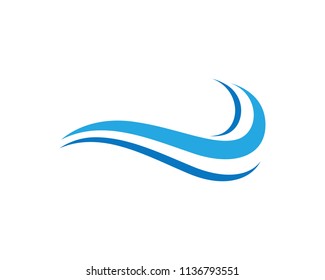 Wave beach logo