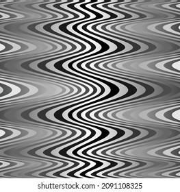 wave black white, gradient, monochrome, vector