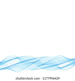 wave. blue. abstraction