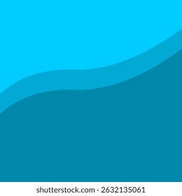 wave blue gradient abstract background