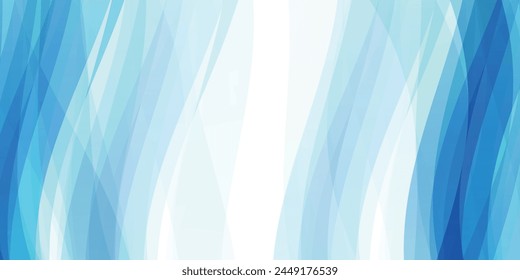 Wave Blue-Technologie gekrümmter Hintergrund