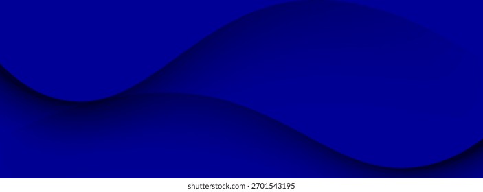Wave Blue vector abstract geometrical shape modern background