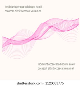 A wave of bright pink color, the background is bright pink.