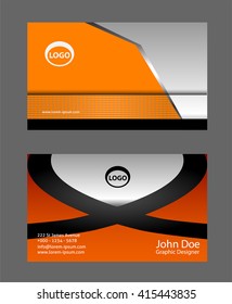Wave Business Card Template

