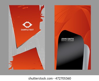 Wave Business Card Template
