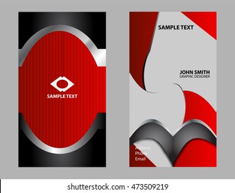 Wave Business Card Template

