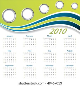 Wave calendar 2010