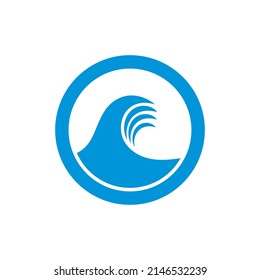 Wave can be use for icon, sign, logo and text