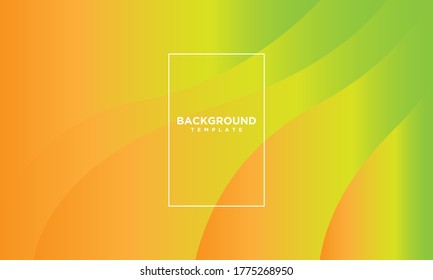 Wave color background design templates
