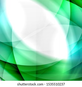 Fondo de diseño transparente de color ondulado. Plantilla de diseño futurista