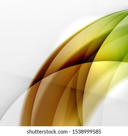 Fondo de diseño transparente de color ondulado. Plantilla de diseño futurista