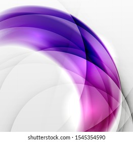 Fondo de diseño transparente de color ondulado. Plantilla de diseño futurista