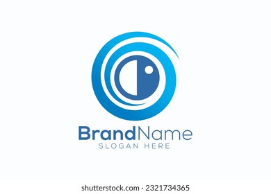 Design-Vorlage für Wave- und Kontrast-Logos