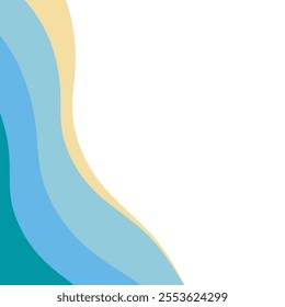 wave corner color for the frame