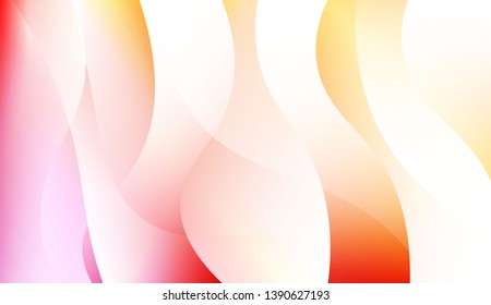 Wave Creative Background. For Business Presentation Wallpaper, Flyer, Cover. Colorful Vector Illustration