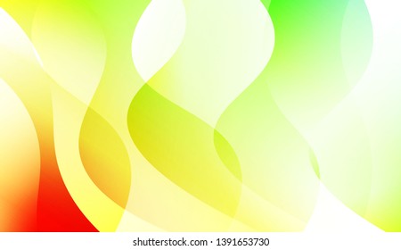 Wave Creative Background. For Business Presentation Wallpaper, Flyer, Cover. Colorful Vector Illustration