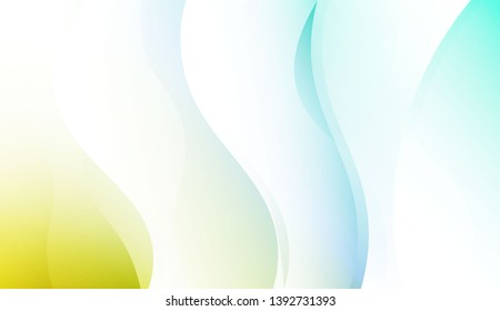 Wave Creative Background. For Business Presentation Wallpaper, Flyer, Cover. Colorful Vector Illustration