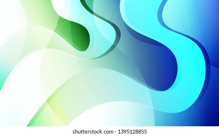 Wave Creative Background. For Business Presentation Wallpaper, Flyer, Cover. Colorful Vector Illustration