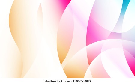 Wave Creative Background. For Business Presentation Wallpaper, Flyer, Cover. Colorful Vector Illustration